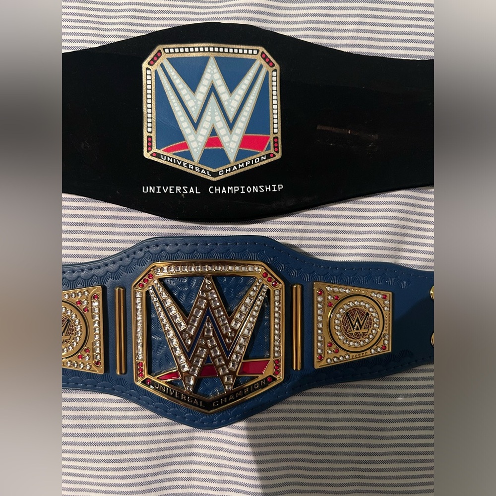 WWE mini title belt